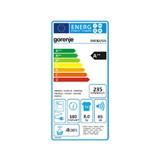 Gorenje DNE82/GN fehér, 8 kg, hőszivattyús, szárítógép