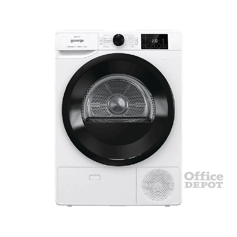 Gorenje DNE82/GN fehér, 8 kg, hőszivattyús, szárítógép