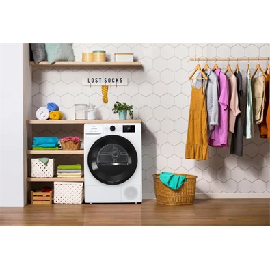 Gorenje DNE83/GN 8 kg hőszivattyús szárítógép Gorenje DNE83/GN 8 kg hőszivattyús szárítógép