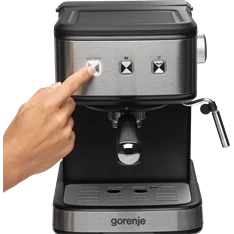 Gorenje ESCM12MBK ezüst espresso kávéfőző Gorenje ESCM12MBK ezüst espresso kávéfőző