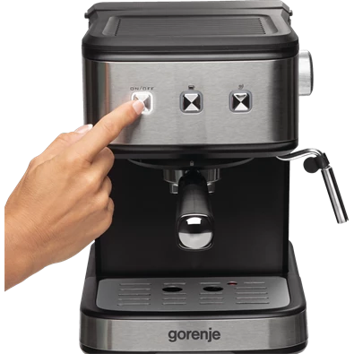 Gorenje ESCM12MBK ezüst espresso kávéfőző Gorenje ESCM12MBK ezüst espresso kávéfőző