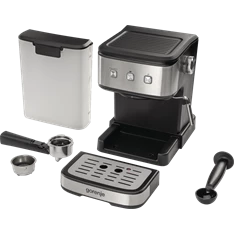 Gorenje ESCM12MBK ezüst espresso kávéfőző Gorenje ESCM12MBK ezüst espresso kávéfőző