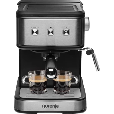 Gorenje ESCM12MBK ezüst espresso kávéfőző Gorenje ESCM12MBK ezüst espresso kávéfőző