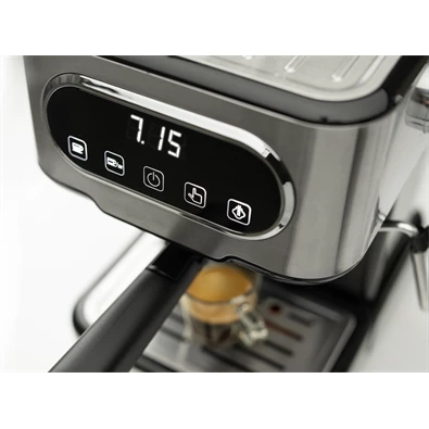 Gorenje ESCM15DBK inox-fekete espresso kávéfőző Gorenje ESCM15DBK inox-fekete espresso kávéfőző