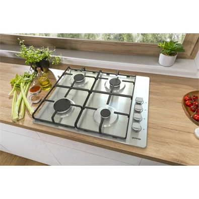 Gorenje G640XHS inox beépíthető gáz főzőlap Gorenje G640XHS inox beépíthető gáz főzőlap