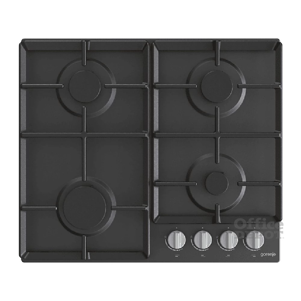 Gorenje G641EXB fekete, beépíthető, gáz, főzőzóna: 4, beépíthető méret: 56cm, főzőlap
