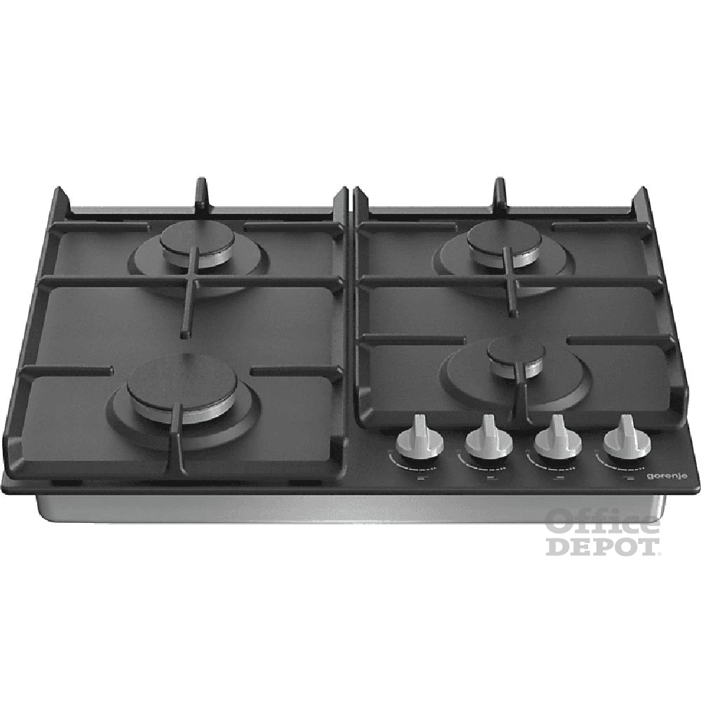 Gorenje G641EXB fekete, beépíthető, gáz, főzőzóna: 4, beépíthető méret: 56cm, főzőlap