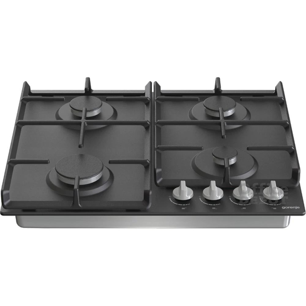 Gorenje G641EXB fekete, beépíthető, gáz, főzőzóna: 4, beépíthető méret: 56cm, főzőlap