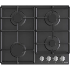 Gorenje G641EXB fekete, beépíthető, gáz, főzőzóna: 4, beépíthető méret: 56cm, főzőlap