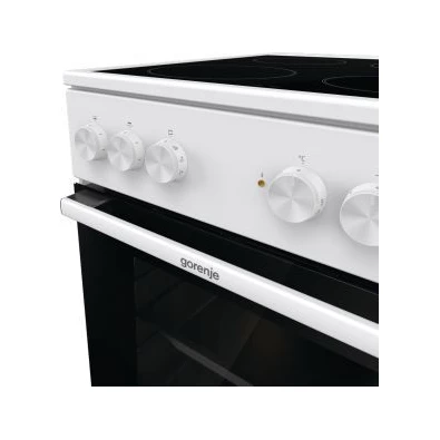 Gorenje GEC5A41WG fehér kerámilapos tűzhely (Használt - A) Gorenje GEC5A41WG fehér kerámilapos tűzhely (Használt - A)