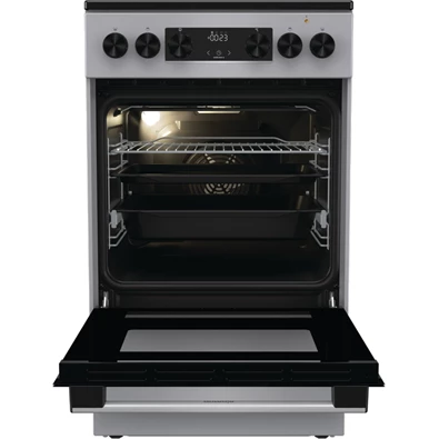 Gorenje GEC5C41SG inox kerámialapos tűzhely Gorenje GEC5C41SG inox kerámialapos tűzhely