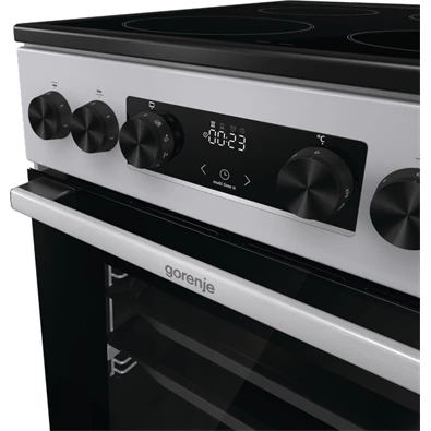 Gorenje GEC5C41SG inox kerámialapos tűzhely Gorenje GEC5C41SG inox kerámialapos tűzhely