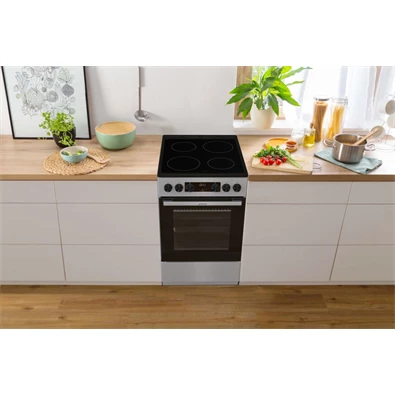 Gorenje GEC5C41SG inox kerámialapos tűzhely Gorenje GEC5C41SG inox kerámialapos tűzhely