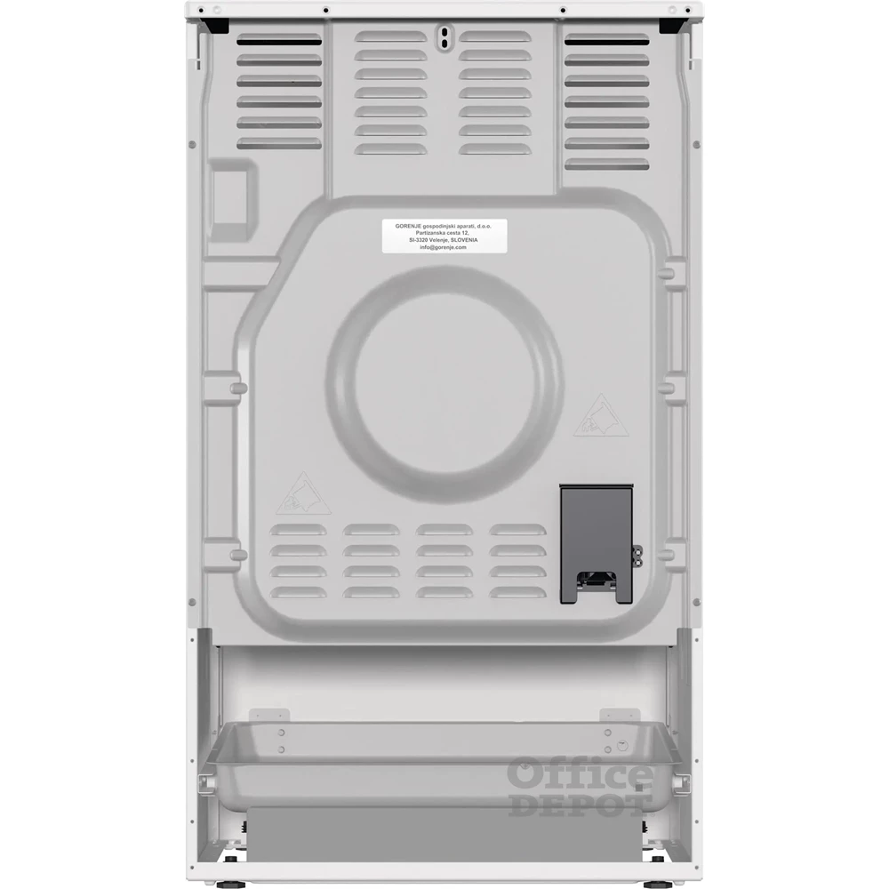 Gorenje GEC5C42WG fehér, szabadonálló, kerámialapos, elektromos, főzőzóna: 4, sütő:70L, grill, tűzhely