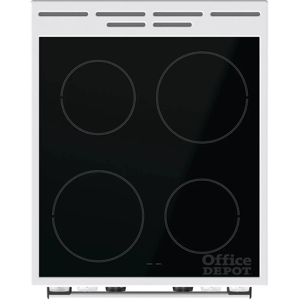 Gorenje GEC5C42WG fehér, szabadonálló, kerámialapos, elektromos, főzőzóna: 4, sütő:70L, grill, tűzhely