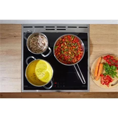Gorenje GEC5C42WG fehér, szabadonálló, kerámialapos, elektromos, főzőzóna: 4, sütő:70L, grill, tűzhely