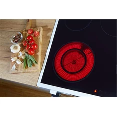 Gorenje GEC5C42WG fehér, szabadonálló, kerámialapos, elektromos, főzőzóna: 4, sütő:70L, grill, tűzhely