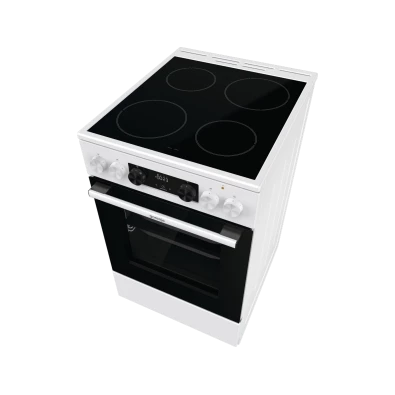 Gorenje GEC5C42WG fehér, szabadonálló, kerámialapos, elektromos, főzőzóna: 4, sütő:70L, grill, tűzhely