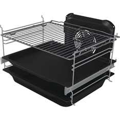 Gorenje GECS5C70XA inox, szabadonálló, kerámialapos, elektromos, főzőzóna: 4, sütő:70L, grill, tűzhely
