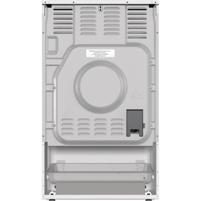 Gorenje GECS5C70XA inox, szabadonálló, kerámialapos, elektromos, főzőzóna: 4, sütő:70L, grill, tűzhely