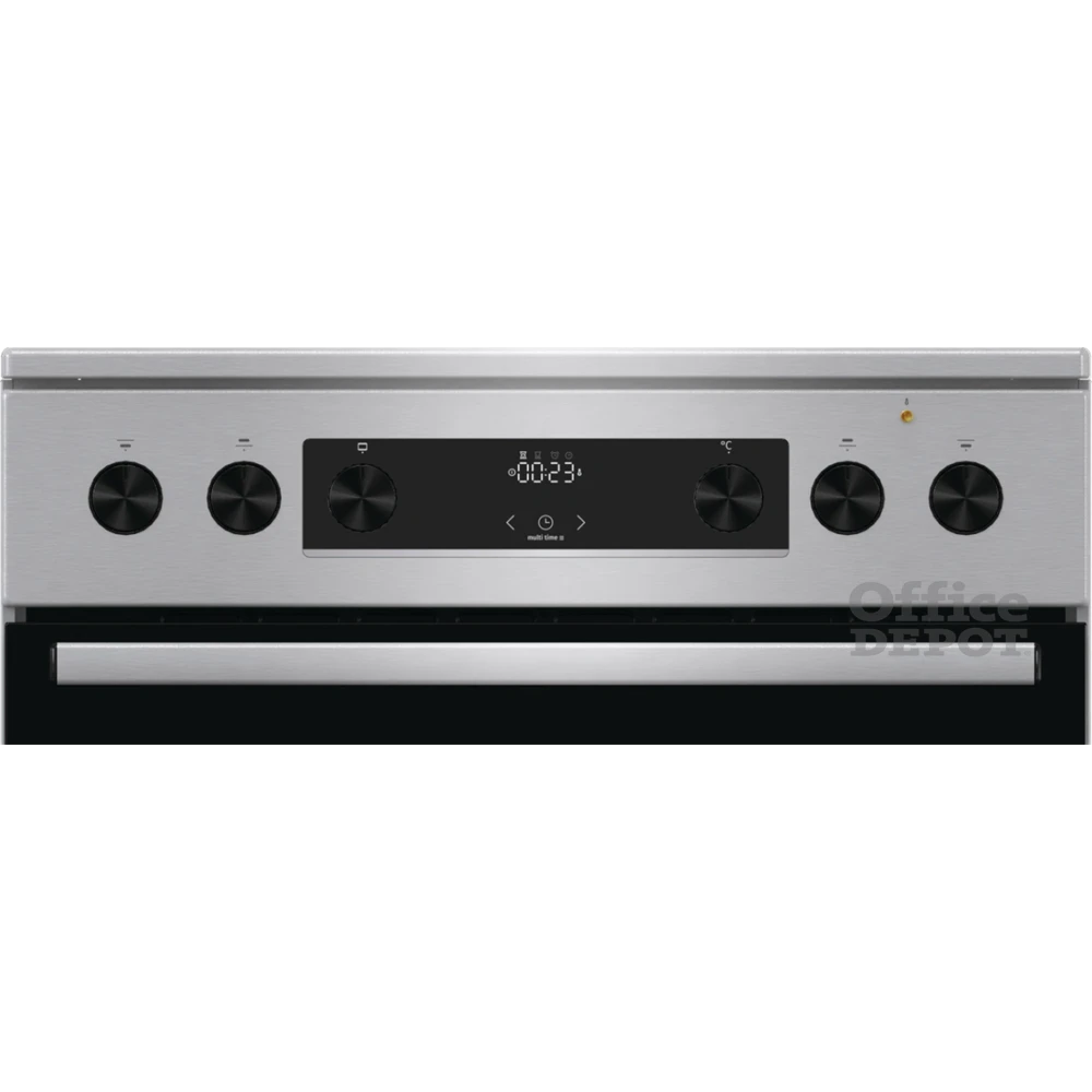 Gorenje GECS6C70XPA inox-fekete, szabdonálló, kerámialapos, főzőzóna:4, sütőtér:71L, tűzhely