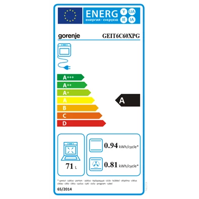 Gorenje GEIT6C60XPG indukciós tűzhely Gorenje GEIT6C60XPG indukciós tűzhely