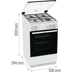 Gorenje GG5A13WJ gáztűzhely Gorenje GG5A13WJ gáztűzhely