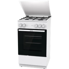 Gorenje GG5A14WJ fehér, szabadonálló, gáz, főzőzóna: 4, sütő:77L, tűzhely