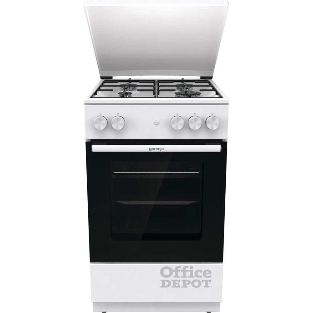 Gorenje GG5A14WJ fehér, szabadonálló, gáz, főzőzóna: 4, sütő:77L, tűzhely