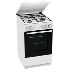 Gorenje GG5A14WJ fehér, szabadonálló, gáz, főzőzóna: 4, sütő:77L, tűzhely