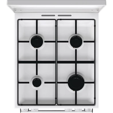 Gorenje GG5A14WJ fehér, szabadonálló, gáz, főzőzóna: 4, sütő:77L, tűzhely