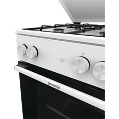 Gorenje GG5A14WJ fehér, szabadonálló, gáz, főzőzóna: 4, sütő:77L, tűzhely