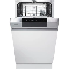 Gorenje GI520E15X programok száma: 5, keskeny beépíthető, 9 terítékes mosogatógép (Újszerű)