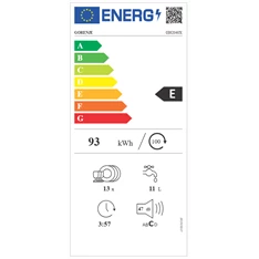 Gorenje GI62040X beépíthető 13 terítékes mosogatógép Gorenje GI62040X beépíthető 13 terítékes mosogatógép