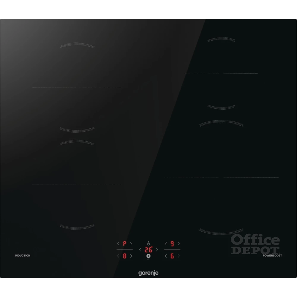 Gorenje GI6401BSC fekete, beépíthető, indukciós, főzőzóna: 4, beépíthető méret: 56cm, főzőlap