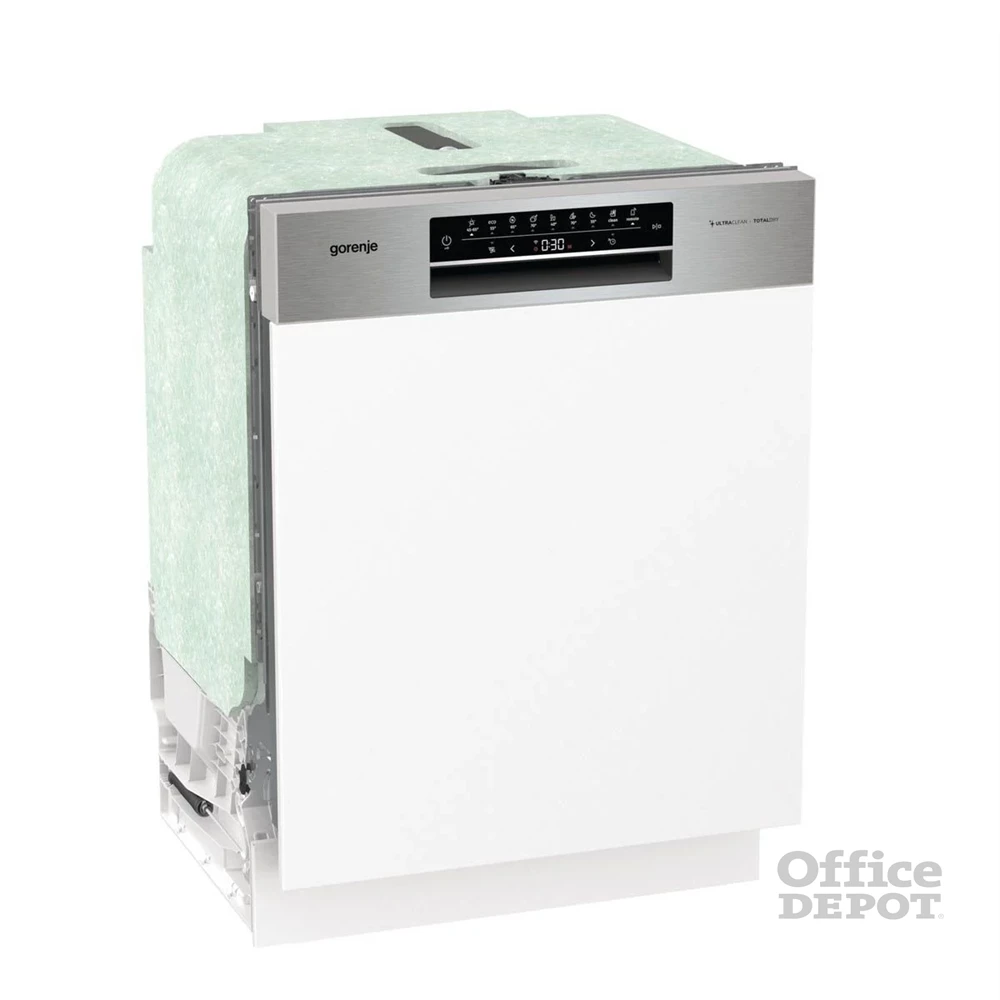 Gorenje GI673A91X programok száma: 7, beépíthető, 16 terítékes mosogatógép 