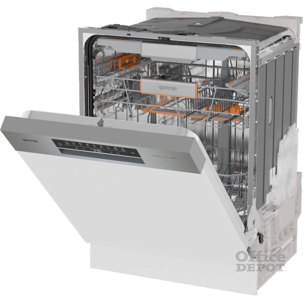 Gorenje GI673A91X programok száma: 7, beépíthető, 16 terítékes mosogatógép 