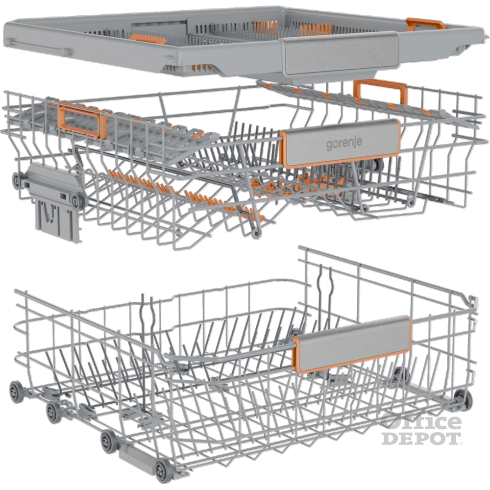 Gorenje GI673A91X programok száma: 7, beépíthető, 16 terítékes mosogatógép 