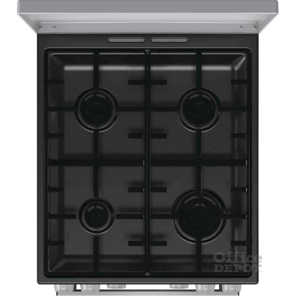 Gorenje GK5C42SH-B Inox, szabadonálló, gáz, kombinált, főzőzóna: 4, sütő:70L, grill, tűzhely