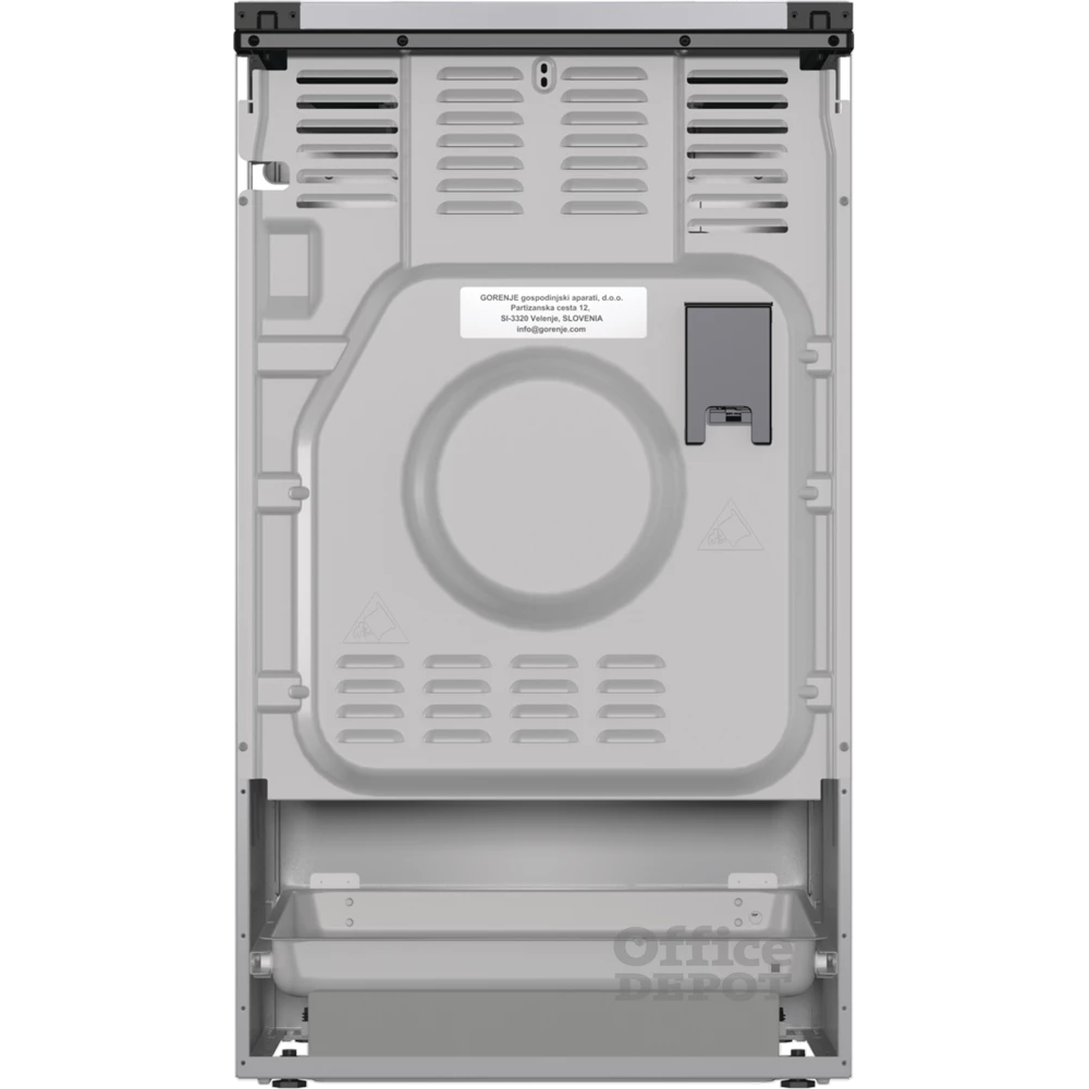 Gorenje GK5C42SH-B Inox, szabadonálló, gáz, kombinált, főzőzóna: 4, sütő:70L, grill, tűzhely