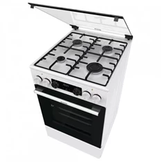 Gorenje GK5C62WH fehér kombinált tűzhely Gorenje GK5C62WH fehér kombinált tűzhely