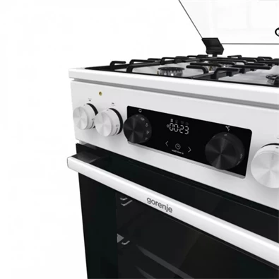 Gorenje GK5C62WH fehér kombinált tűzhely Gorenje GK5C62WH fehér kombinált tűzhely
