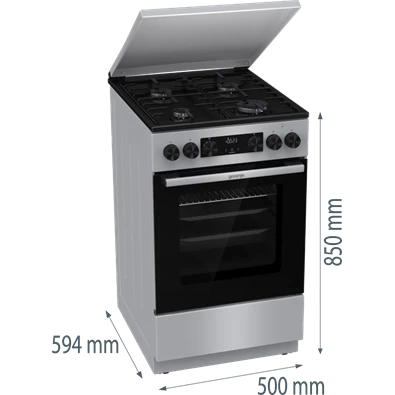 Gorenje GK5C63SH kombinált gáztűzhely Gorenje GK5C63SH kombinált gáztűzhely