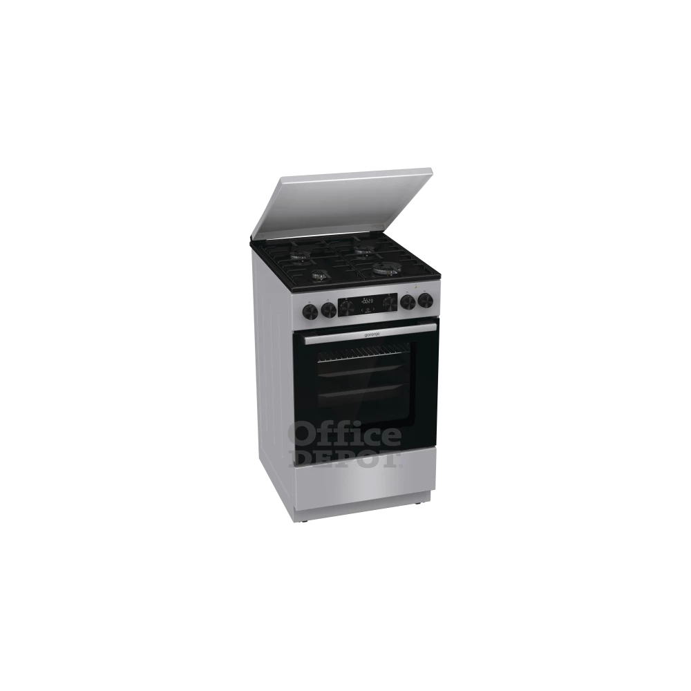 Gorenje GK5C63SH szürke, szabadonálló, gáz, kombinált, főzőzóna: 4, sütő:70L, grill, tűzhely
