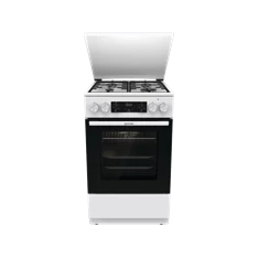Gorenje GK5C64WH fehér, szabadonálló, gáz, kombinált, főzőzóna: 4, sütő:70L, grill, tűzhely