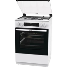 Gorenje GKS6C70WF kombinált tűzhely Gorenje GKS6C70WF kombinált tűzhely