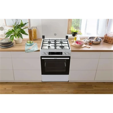 Gorenje GKS6C70WF kombinált tűzhely Gorenje GKS6C70WF kombinált tűzhely
