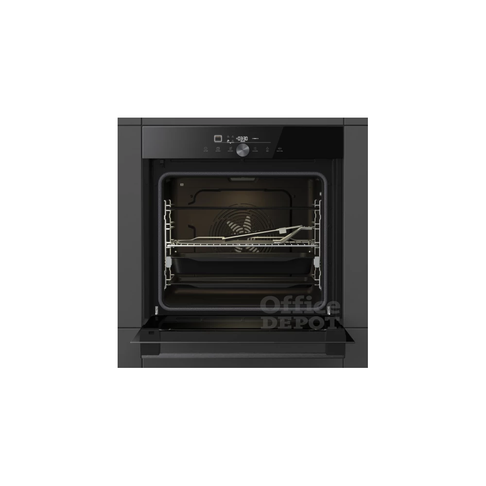 Gorenje GO66E PIZZA350C fekete, beépíthető, sütőtér: 77L, sütő
