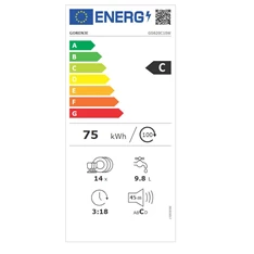 Gorenje GS620C10W 14 terítékes mosogatógép Gorenje GS620C10W 14 terítékes mosogatógép
