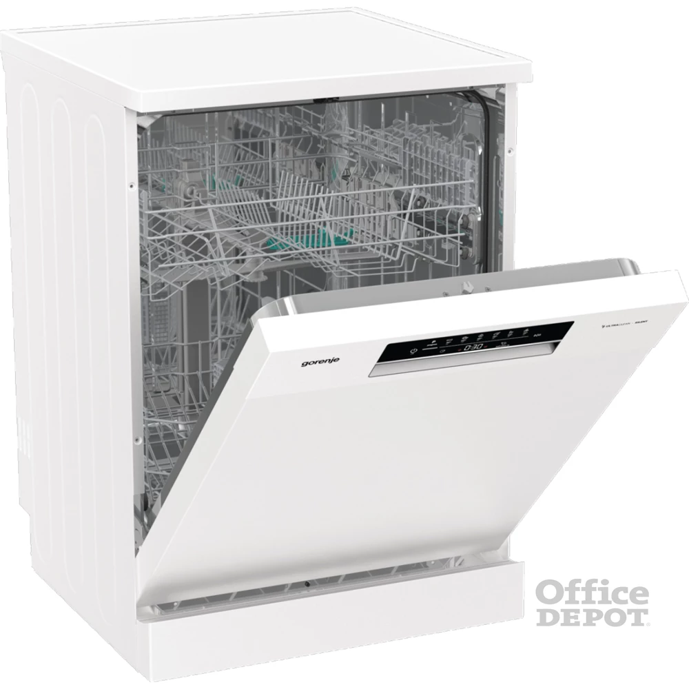 Gorenje GS642E90W fehér, programok száma: 6, szabadonálló, 13 terítékes mosogatógép 